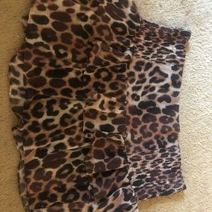 Express ruffle skirt